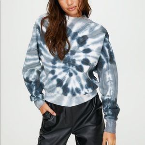 aritzia wilfred katy tie dye sweater